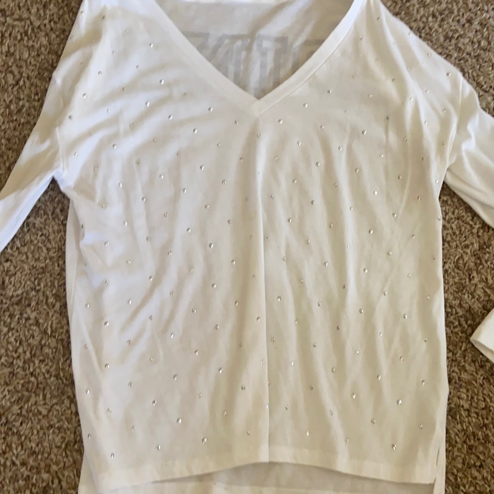 White long sleeve PINK